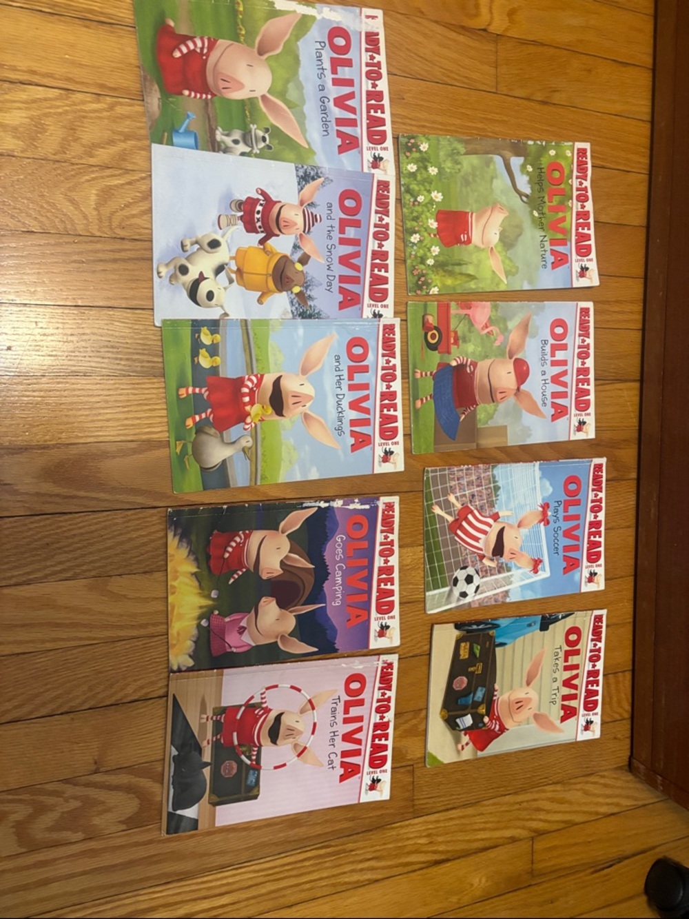 Olivia Kids Book Set of Ready to Read Books